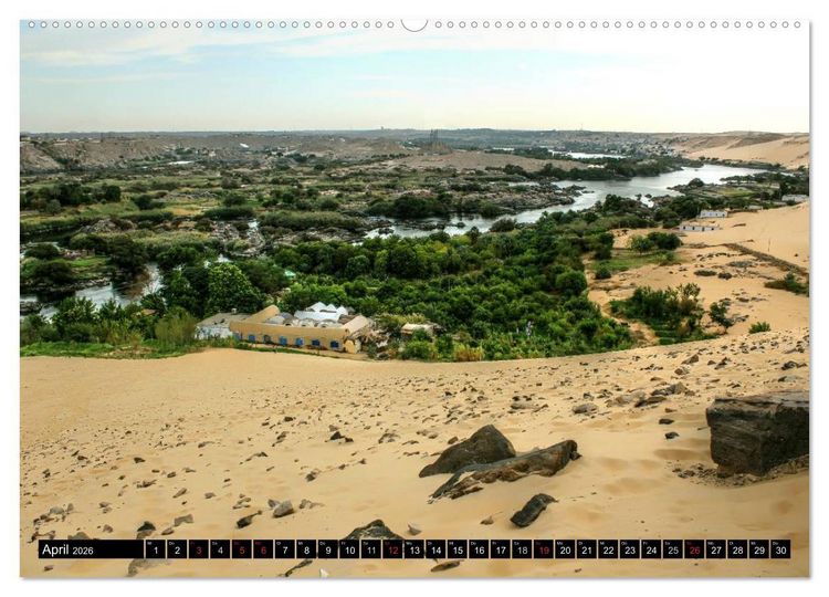 Produktbild: &Auml;gypten - Impressionen (hochwertiger Premium Wandkalender 2026 DIN A2 quer), Kunstdruck in Hochglanz