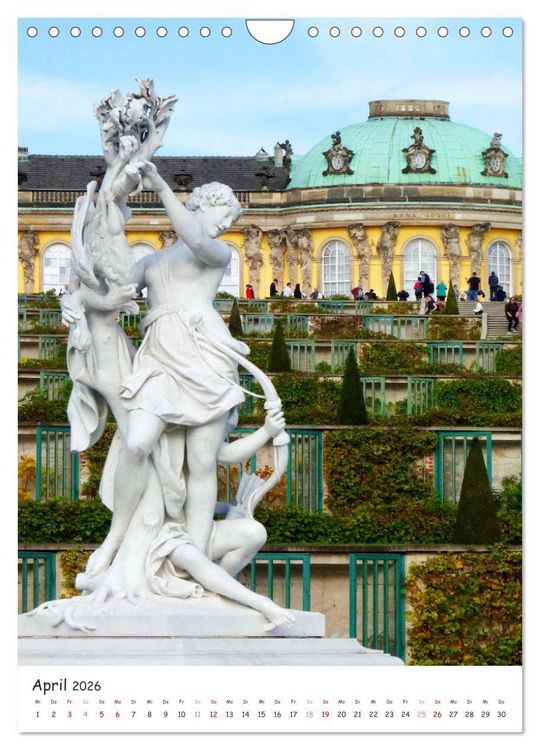 Produktbild: Der Park Sanssouci - ein Traum (Wandkalender 2026 DIN A4 hoch), CALVENDO Monatskalender