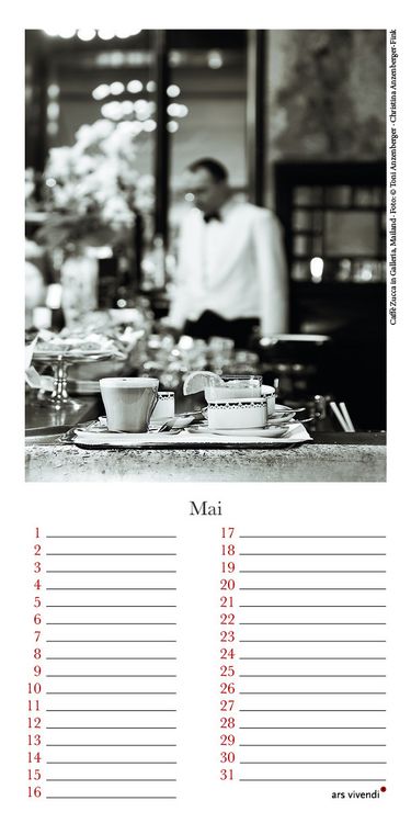 Produktbild: Geburtstagskalender Espresso, Cappuccino & Co.
