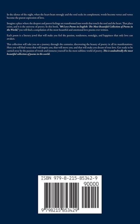 Produktbild: 60 Love Poems in English