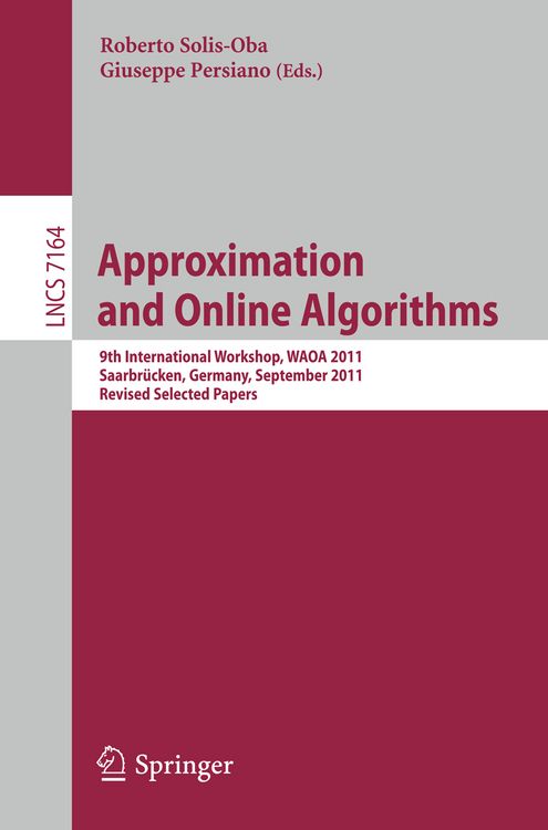 Produktbild: Approximation and Online Algorithms