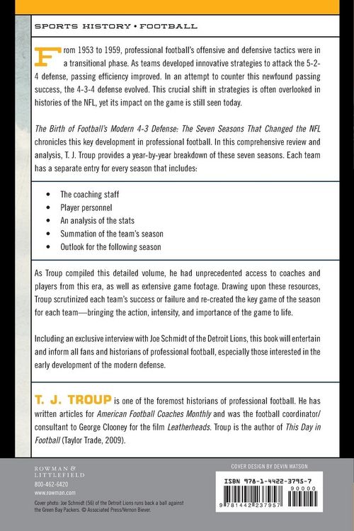 Produktbild: Birth of Football's Modern 4-3 Defense