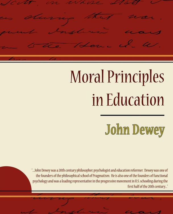 Produktbild: Moral Principles in Education