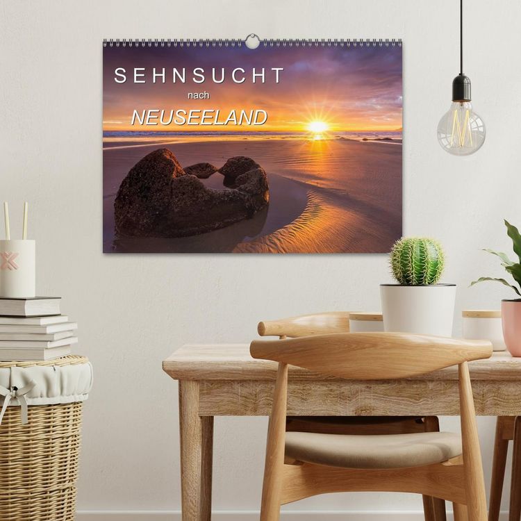 Produktbild: Sehnsucht nach Neuseeland (Wandkalender 2026 DIN A3 quer), CALVENDO Monatskalender