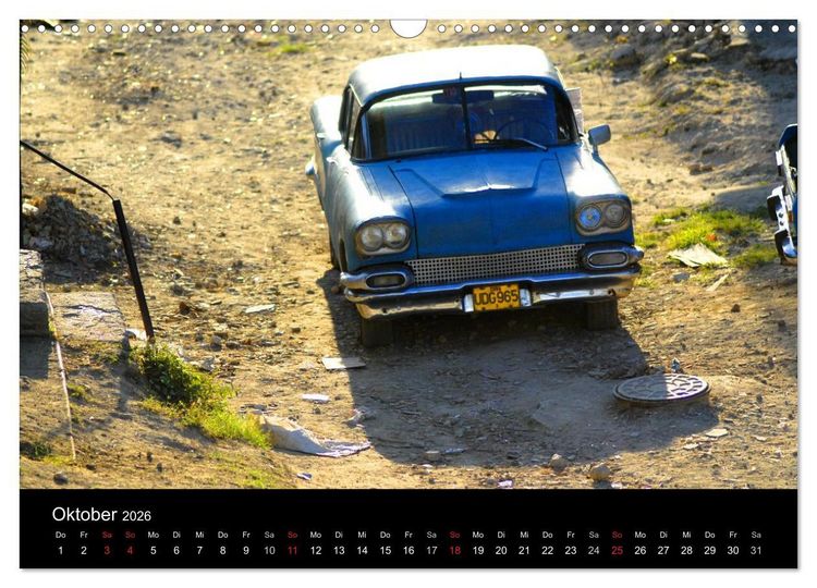 Produktbild: OLDTIMER 2026 (Wandkalender 2026 DIN A3 quer), CALVENDO Monatskalender