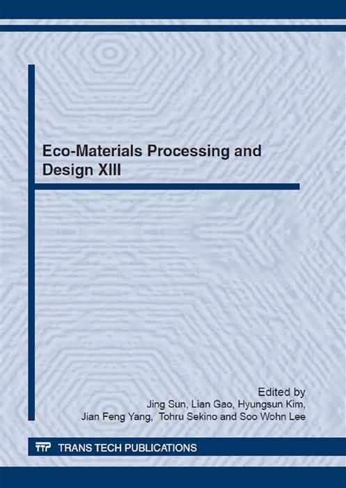 Produktbild: Eco-Materials Processing and Design XIII