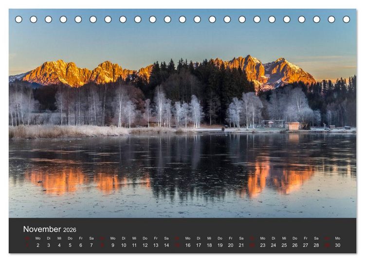 Produktbild: Der Wilde Kaiser, das Kletterparadies bei Kitzb&uuml;hel (Tischkalender 2026 DIN A5 quer), CALVENDO Monatskalender