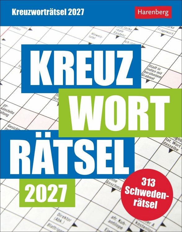 Produktbild: Kreuzwortr&auml;tsel Tagesabrei&szlig;kalender 2027