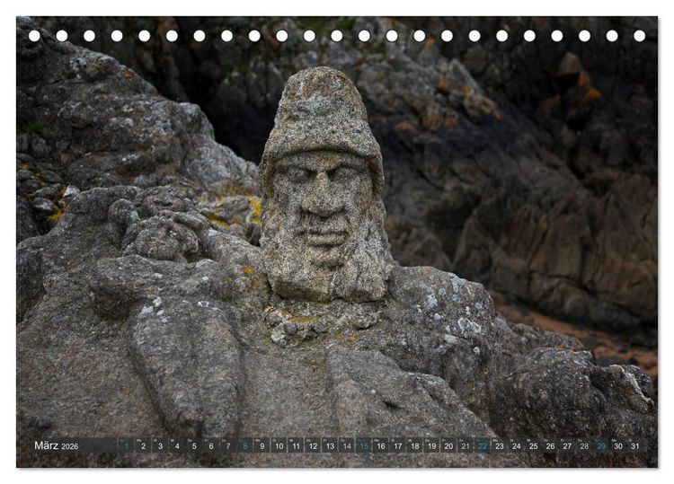 Produktbild: Farben der Bretagne (Tischkalender 2026 DIN A5 quer), CALVENDO Monatskalender