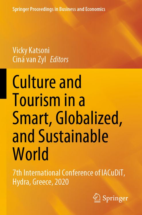 Produktbild: Culture and Tourism in a Smart, Globalized, and Sustainable World
