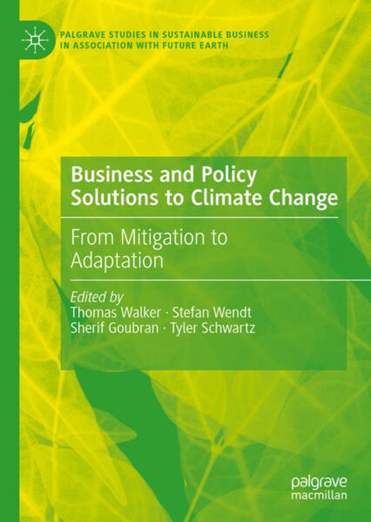 Produktbild: Business and Policy Solutions to Climate Change