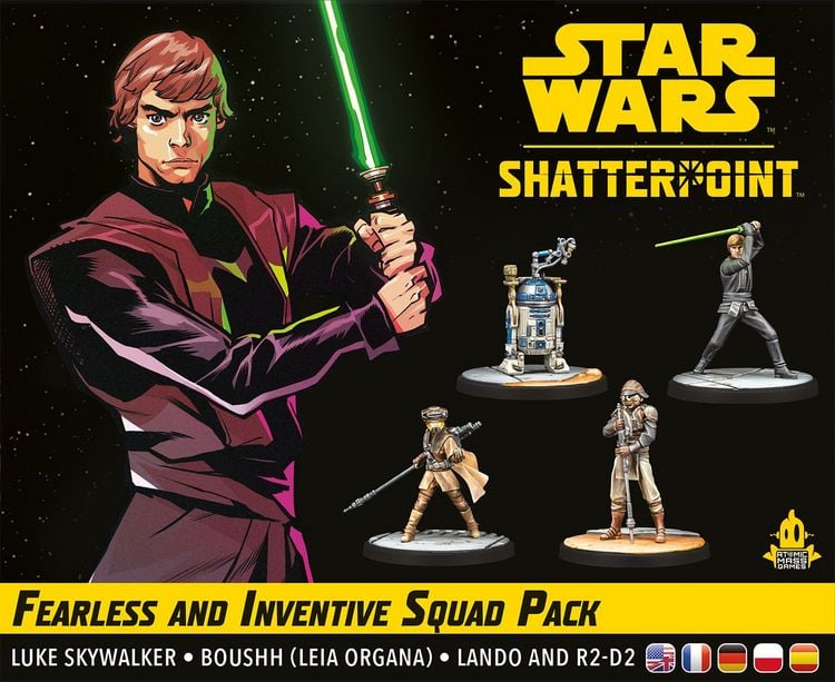 Produktbild: Star Wars Shatterpoint - Fearless and Inventive (Squad-Pack Furchtlos und Erfinderisch) DE/EN/ES/FR/PL