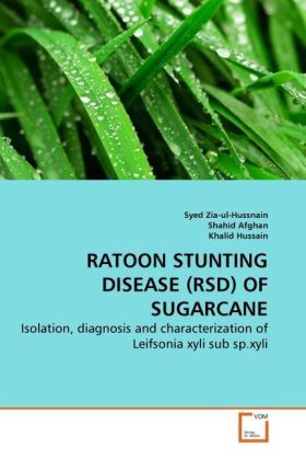 Produktbild: Zia-Ul-Hussnain, S: Ratoon Stunting Disease (rsd) Of Sugarca