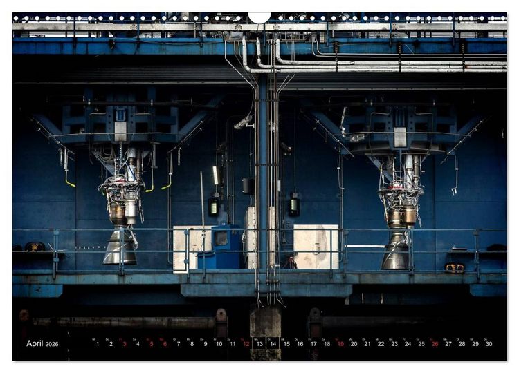 Produktbild: Space Shuttle. Impressionen aus der Raumfahrt (Wandkalender 2026 DIN A3 quer), CALVENDO Monatskalender