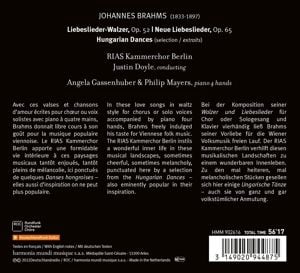 Produktbild: Brahms: Complete Liebeslieder Walzer,Op. 52 & 65,