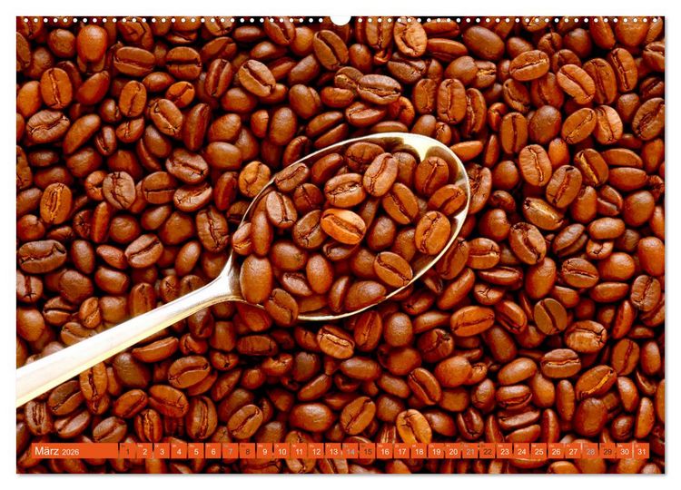 Produktbild: Kaffee (Wandkalender 2026 DIN A2 quer), CALVENDO Monatskalender