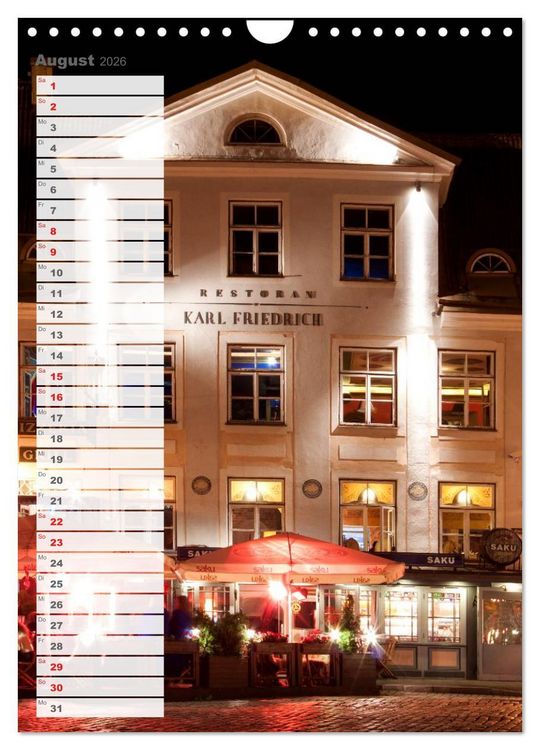 Produktbild: Estland - Impressionen aus dem n&ouml;rdlichen Baltikum (Wandkalender 2026 DIN A4 hoch), CALVENDO Monatskalender