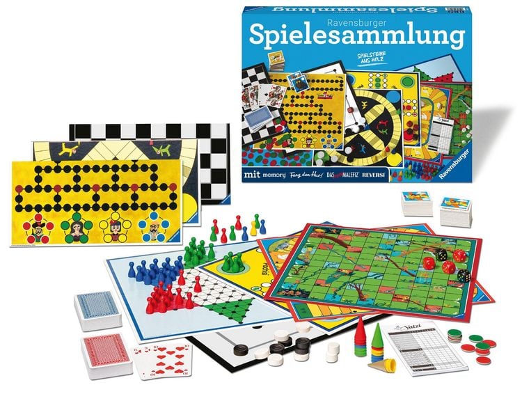 Produktbild: Ravensburger Spielesammlung - Gesellschaftsspiel & Brettspiel ab 4 Jahre