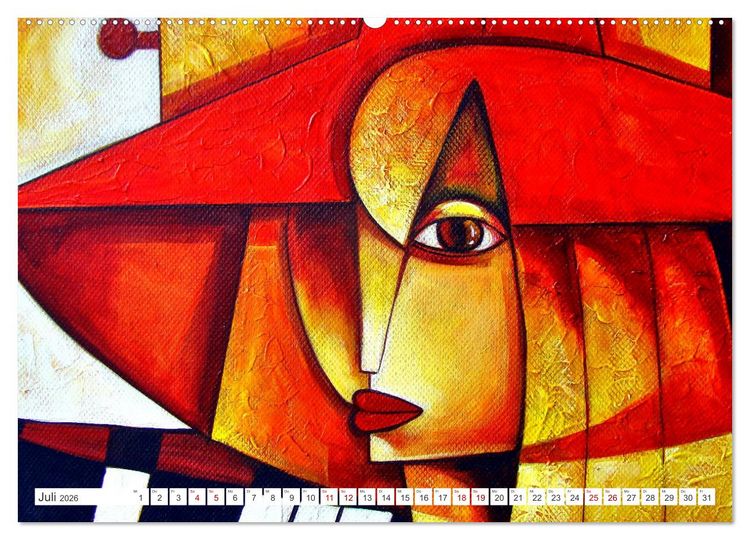 Produktbild: Faces of Cuba - Gesichter Kubas (hochwertiger Premium Wandkalender 2026 DIN A2 quer), Kunstdruck in Hochglanz