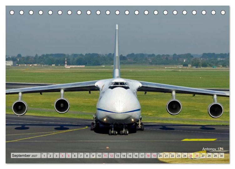 Produktbild: Airliners - Face to Face (Tischkalender 2027 DIN A5 quer), CALVENDO Monatskalender