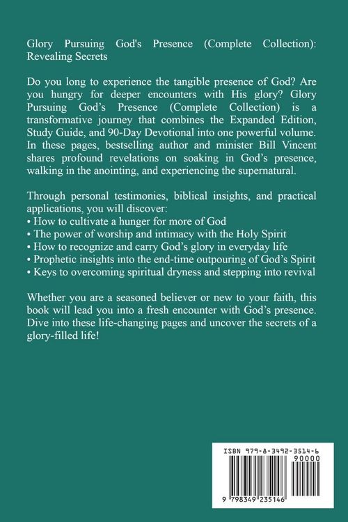 Produktbild: Glory Pursuing God's Presence (Complete Collection)