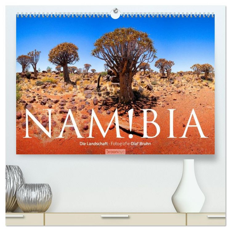 Produktbild: Namibia - Die Landschaft (hochwertiger Premium Wandkalender 2026 DIN A2 quer), Kunstdruck in Hochglanz