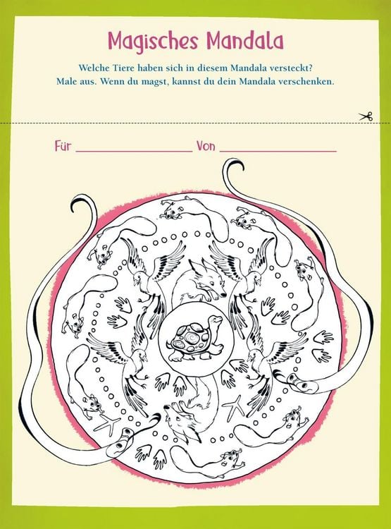 Produktbild: Die Schule der magischen Tiere Besch&auml;ftigung: Kreativer Malblock