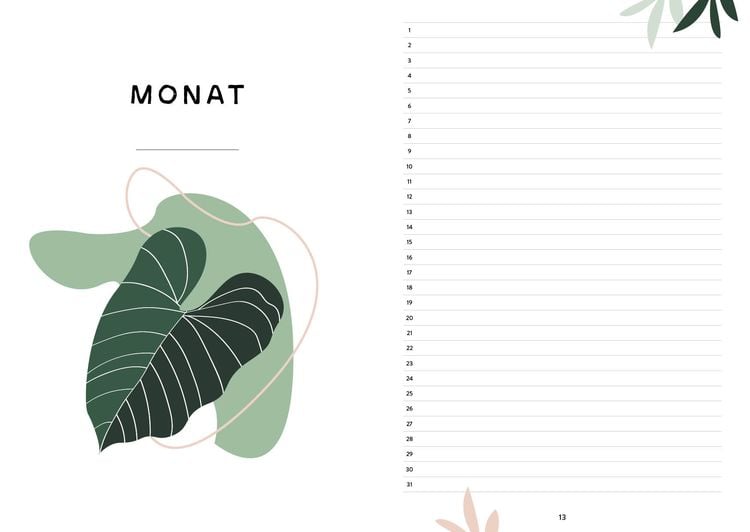 Produktbild: Mein Bullet Journal (Jungle Edition) – Besser planen & Träume verwirklichen