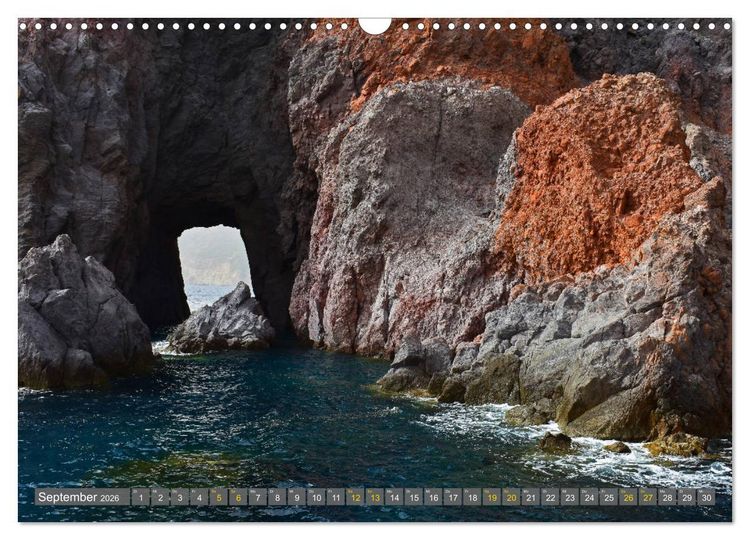 Produktbild: Das &Auml;olische Archipel - Inseln vom Vulkan geboren (Wandkalender 2026 DIN A3 quer), CALVENDO Monatskalender