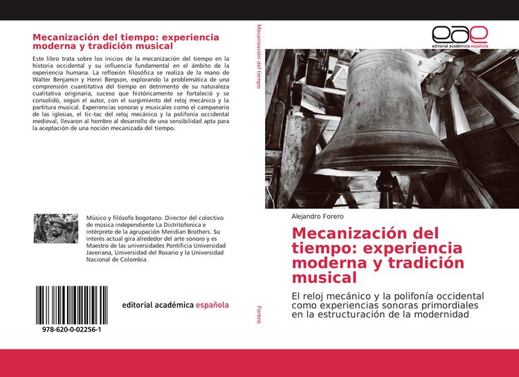 Produktbild: Mecanizacio&iquest;n del tiempo: experiencia moderna y tradicio&iquest;n musical