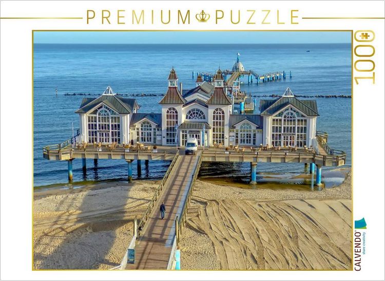 Produktbild: CALVENDO Puzzle Mecklenburg-Vorpommern Sellin | 1000 Teile Lege-Gr&ouml;&szlig;e 64x48cm Foto-Puzzle f&uuml;r gl&uuml;ckliche Stunden