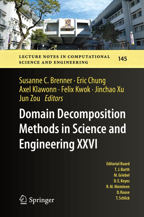 Produktbild: Domain Decomposition Methods in Science and Engineering XXVI