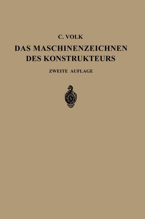 Produktbild: Das Maschinenzeichnen des Konstrukteurs