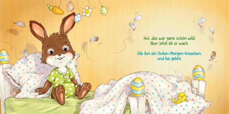 Produktbild: Die Osterhasenwerkstatt (Pappbilderbuch)