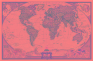 Produktbild: Maps, N: World Executive, Enlarged &, Tubed