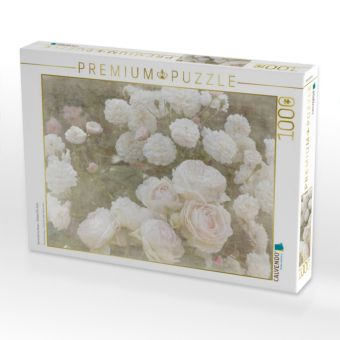 Produktbild: CALVENDO Puzzle Romantische Rosen - Shabby Chic Style | 1000 Teile Lege-Gr&ouml;&szlig;e 64x48cm Foto-Puzzle f&uuml;r gl&uuml;ckliche Stunden