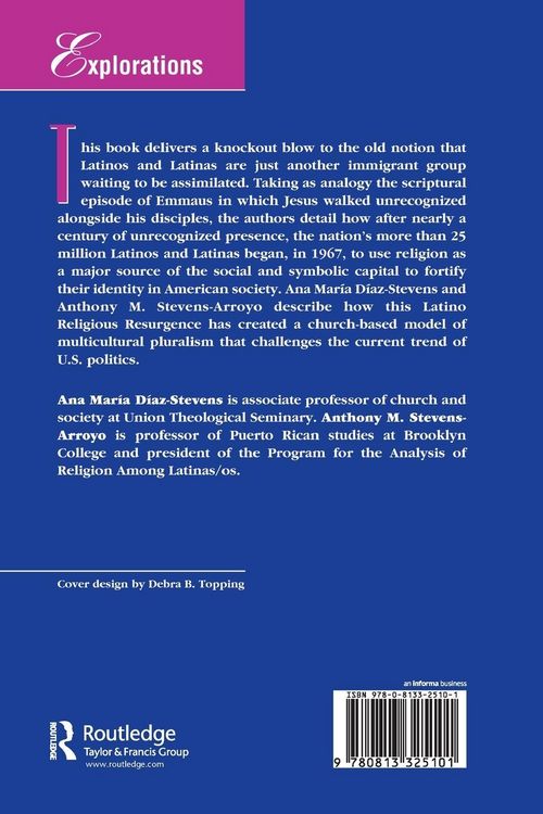 Produktbild: Recognizing The Latino Resurgence In U.s. Religion