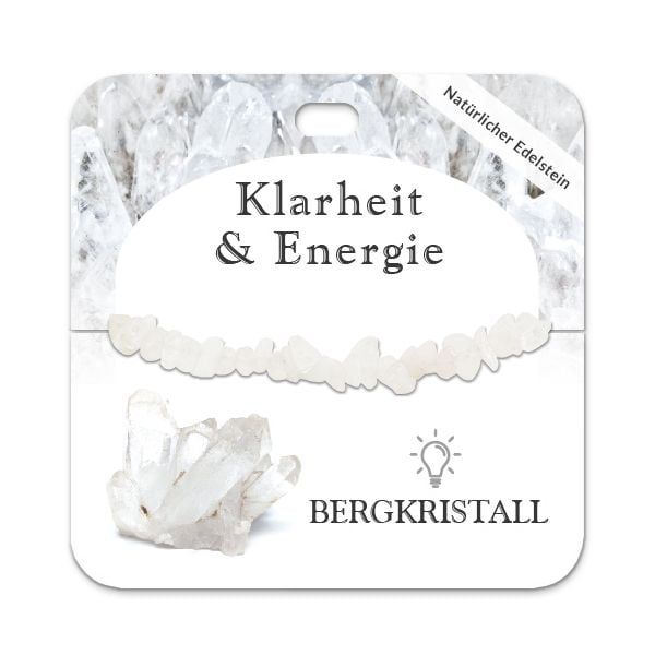 Produktbild: Bergkristall Splitterarmband