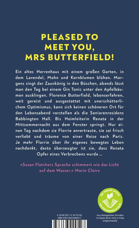 Produktbild: Florence Butterfield und die Nachtschwalbe