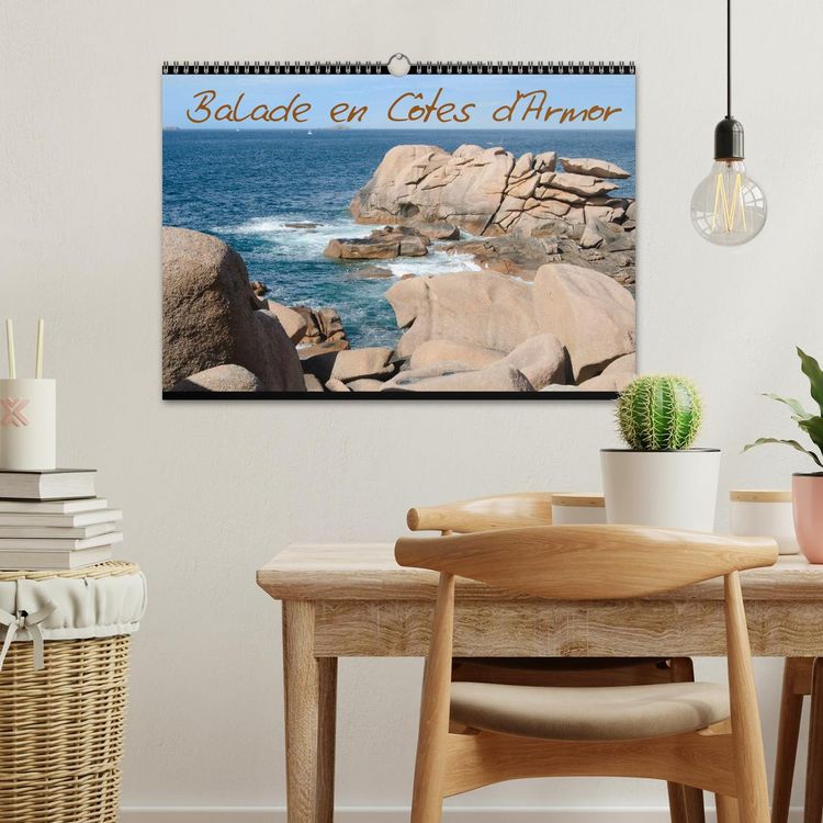 Produktbild: Balade en C&ocirc;tes d'Armor (Calendrier mural 2026 DIN A3 vertical), CALVENDO calendrier mensuel