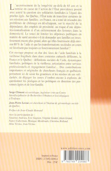 Produktbild: Prendre soin d'un proche age