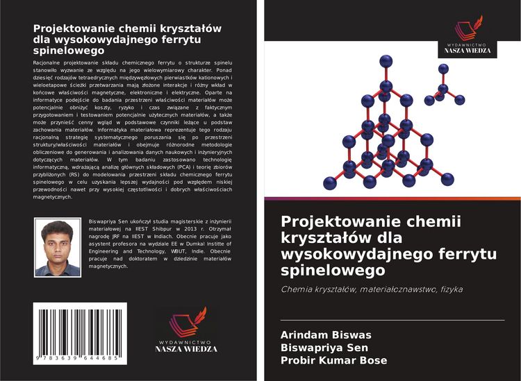 Produktbild: Projektowanie chemii kryszta&iquest;&oacute;w dla wysokowydajnego ferrytu spinelowego