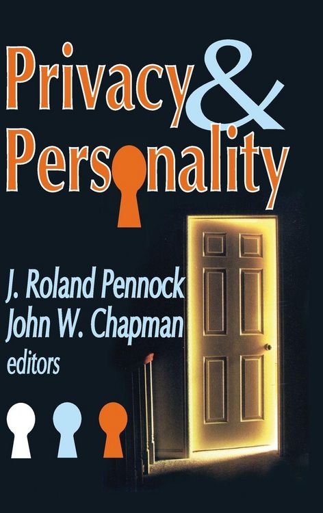 Produktbild: Privacy and Personality