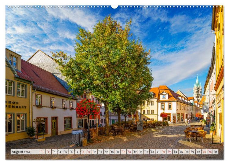 Produktbild: Naumburg Impressionen (hochwertiger Premium Wandkalender 2026 DIN A2 quer), Kunstdruck in Hochglanz