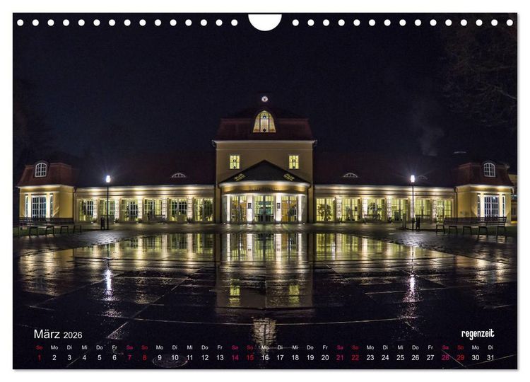 Produktbild: bad hersfeld zeitlos (Wandkalender 2026 DIN A4 quer), CALVENDO Monatskalender