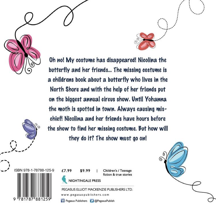 Produktbild: Nicolina the butterfly and her friends - The missing costume.........