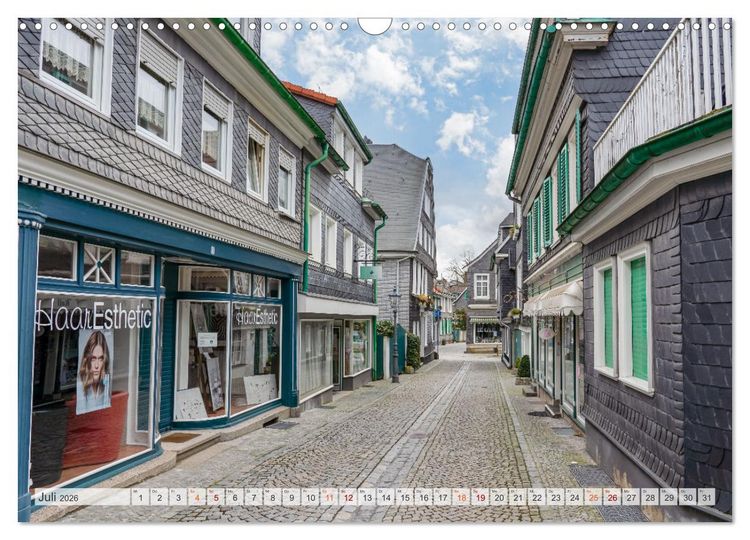 Produktbild: Lennep Impressionen (Wandkalender 2026 DIN A3 quer), CALVENDO Monatskalender