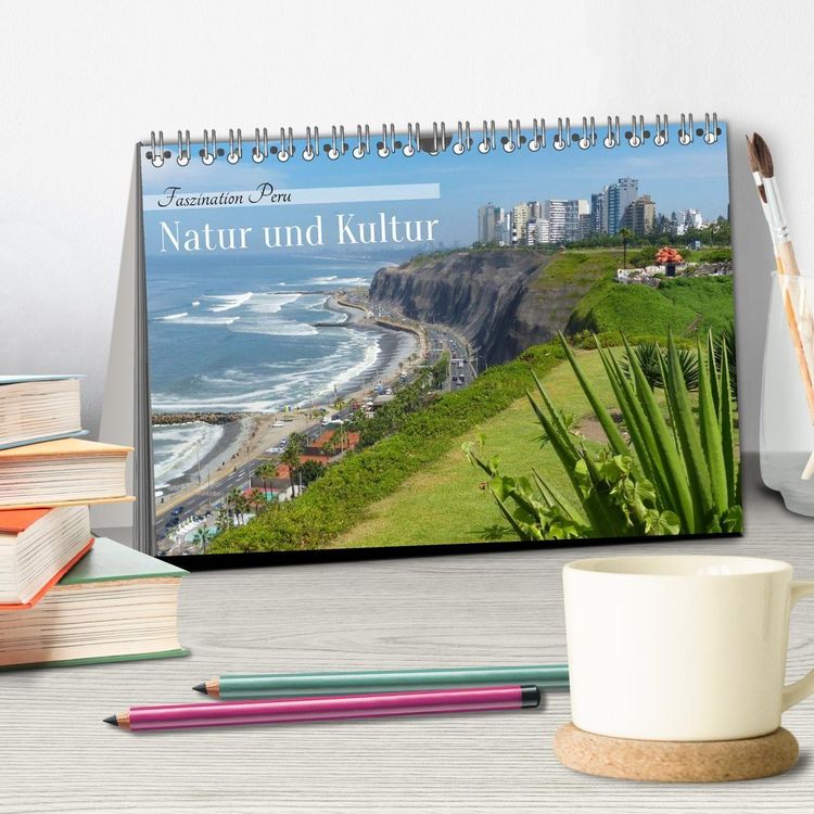 Produktbild: Faszination Peru &ndash; Natur und Kultur (Tischkalender 2026 DIN A5 quer), CALVENDO Monatskalender