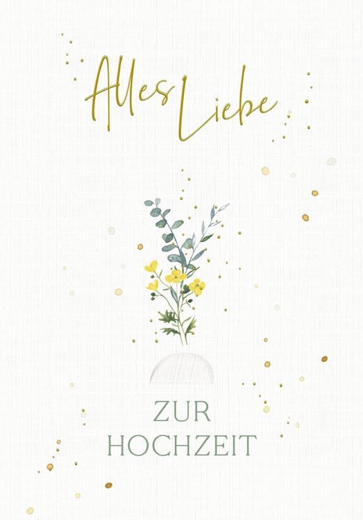 Produktbild: Gru&szlig;karte mit Kuvert