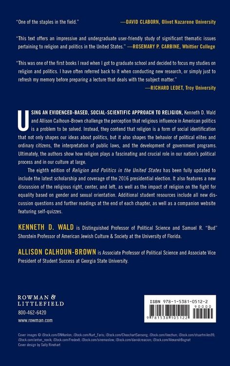 Produktbild: Religion and Politics in the United States